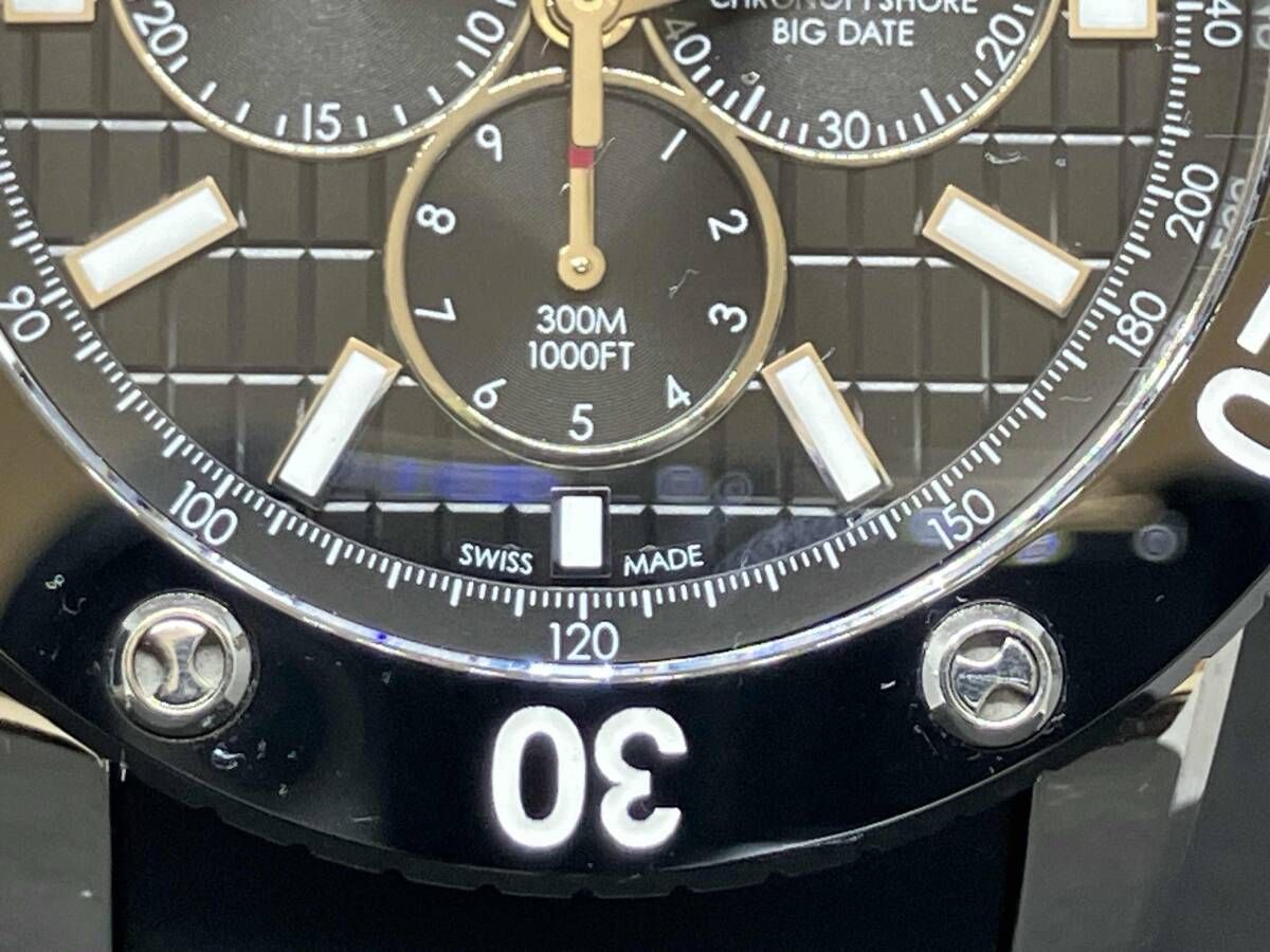 EDOX エドックス クラスワン クロノオフショア ビッグデイト 10014