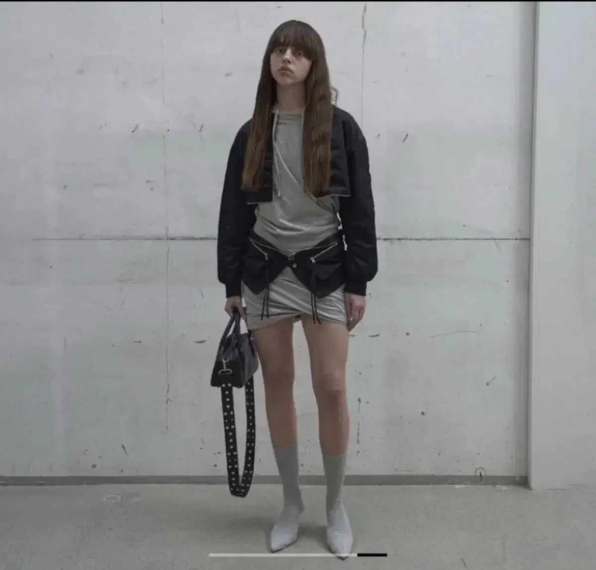 LCDC 脱着式 MA-1ジャケット ブルゾン ジャケット