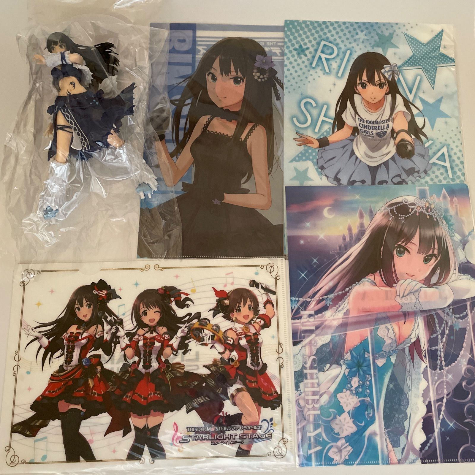 渋谷凛 アイドルマスターシンデレラガールズ フィギュアほか計5点 id