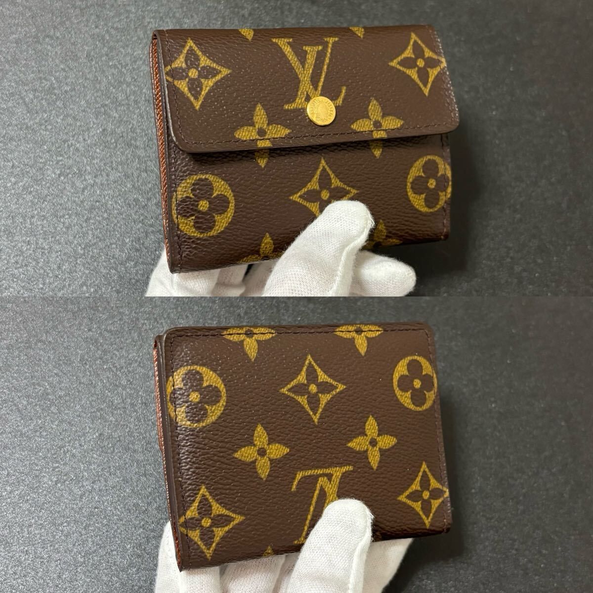 j 84 ラドロー モノグラム ルイヴィトン 2つ折り財布 コインケース 小銭入れ カードケース