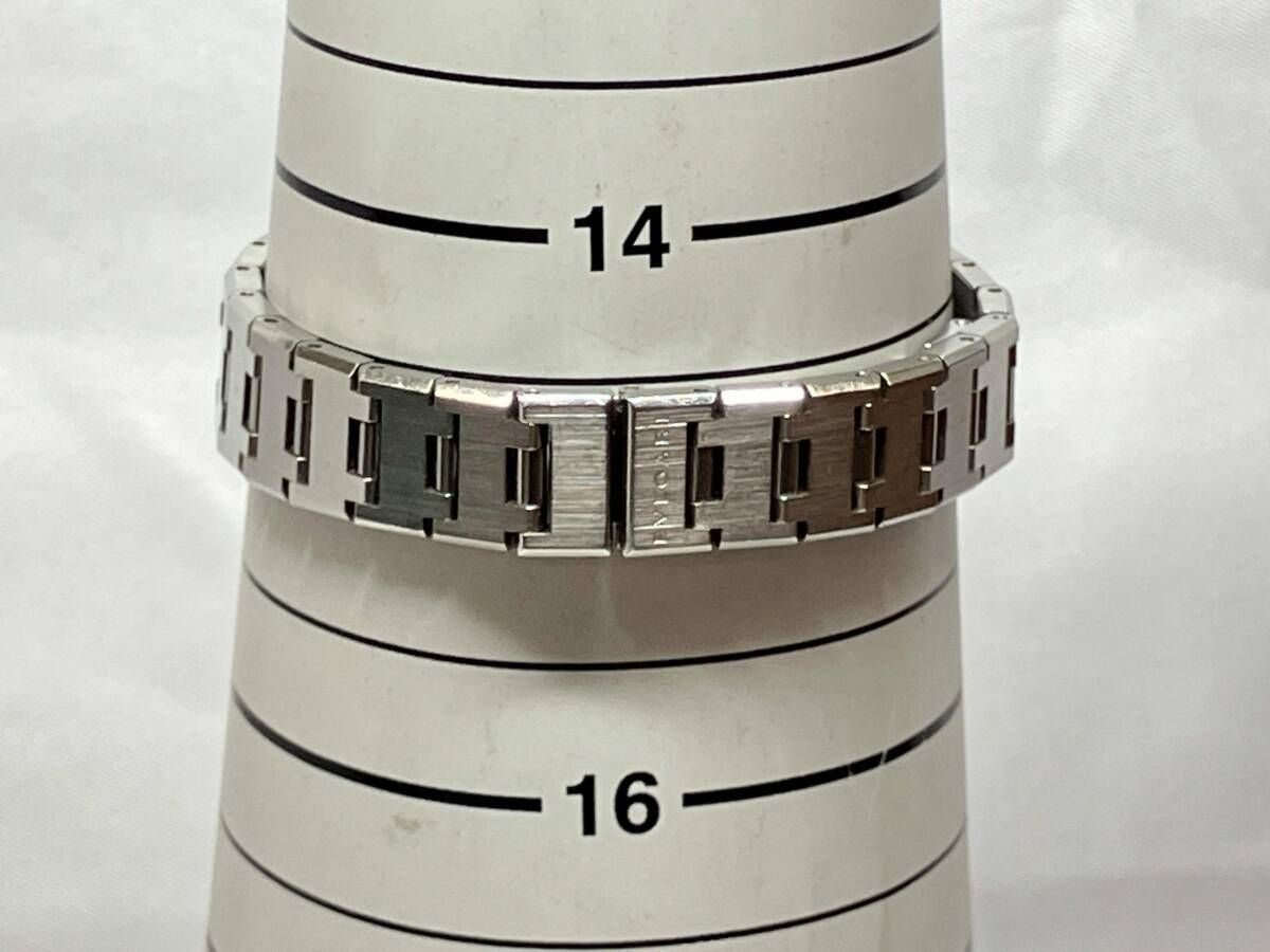 BVLGARI ブルガリ BB23SS 黒文字盤 クォーツ 腕時計 - メルカリ