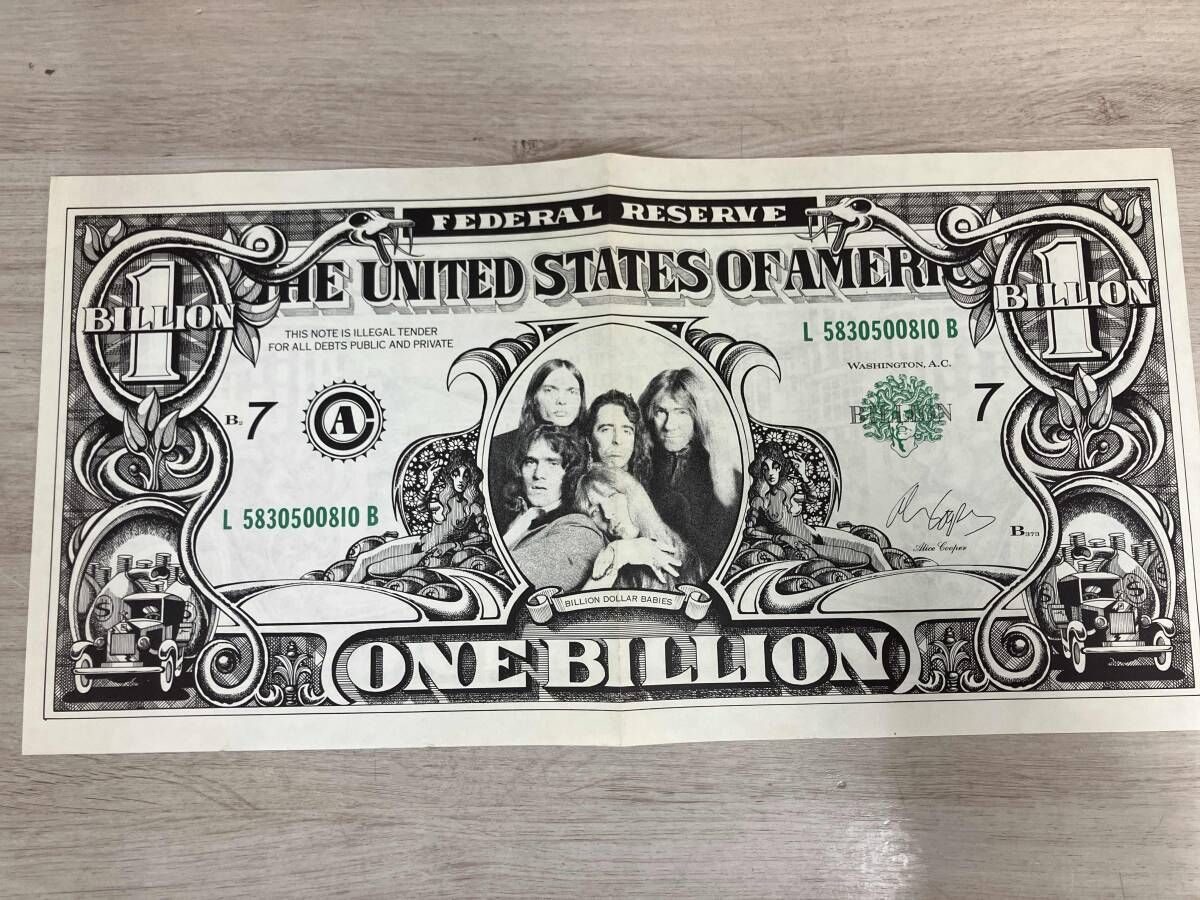 LP】アリス・クーパー ビリオン・ダラー・ベイビーズ - メルカリ