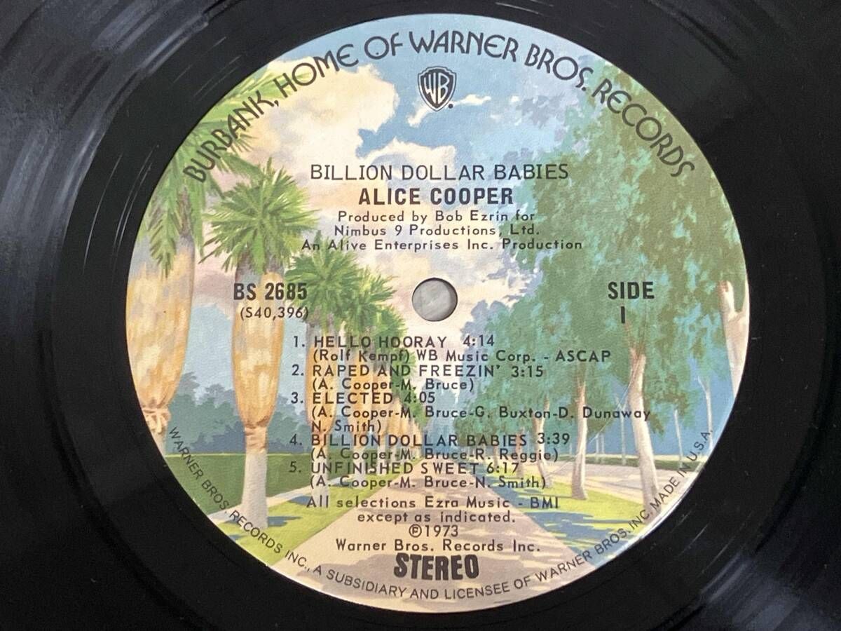 LP】アリス・クーパー ビリオン・ダラー・ベイビーズ - メルカリ