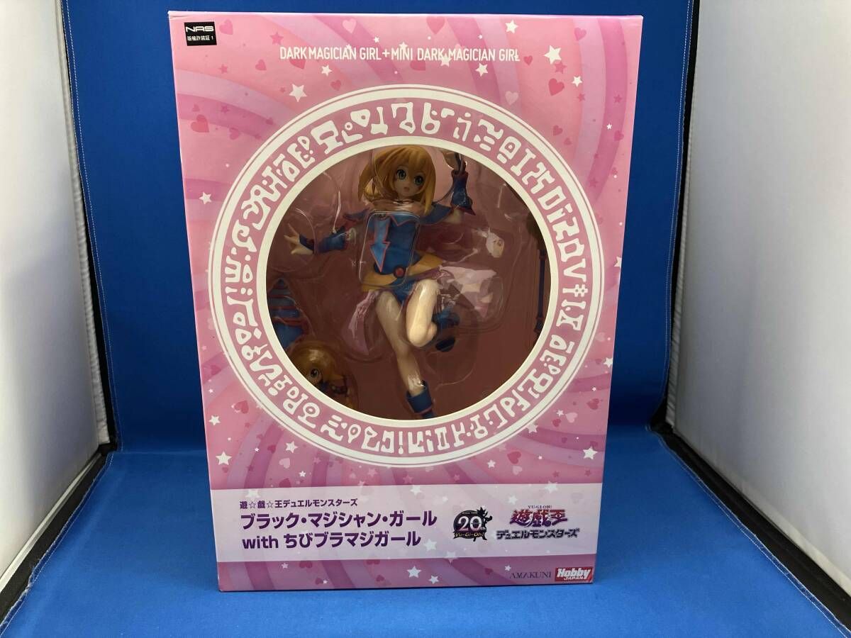 ブラック・マジシャン・ガール with ちびブラマジガール 「遊 戯 王」 1 8 PVC製塗装済み完成品 遊 戯 王