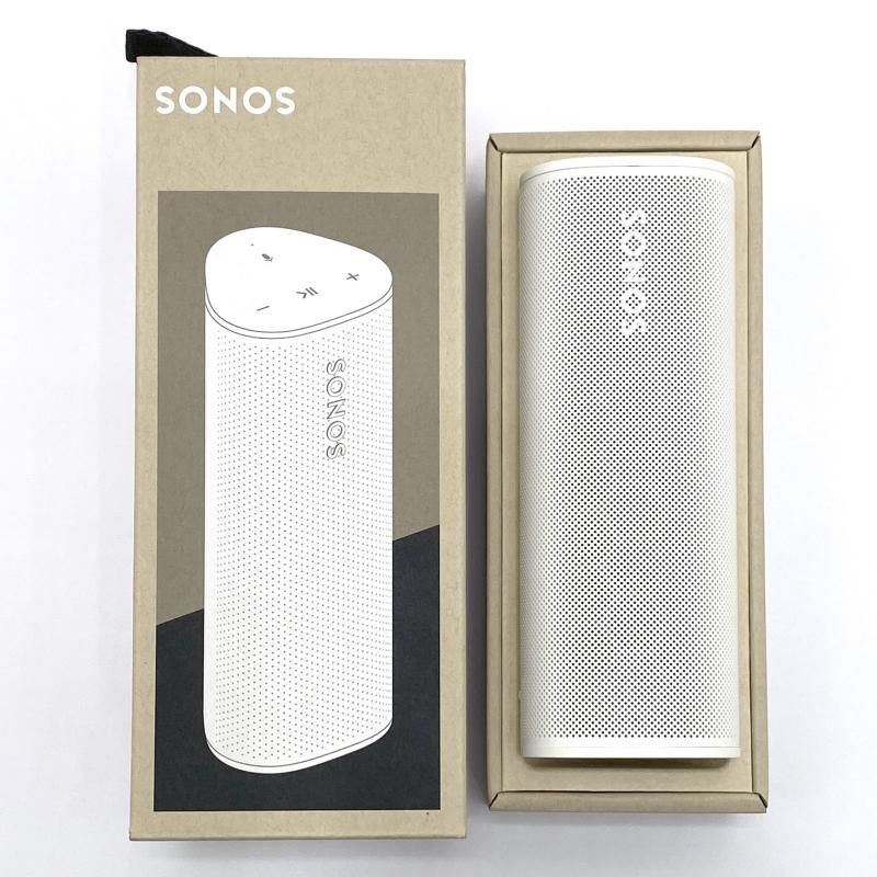 ポータブルスピーカー Sonos Roam 2 ホワイト ROAM2JP1 防水 Bluetooth対応 Wi-Fi対応 95