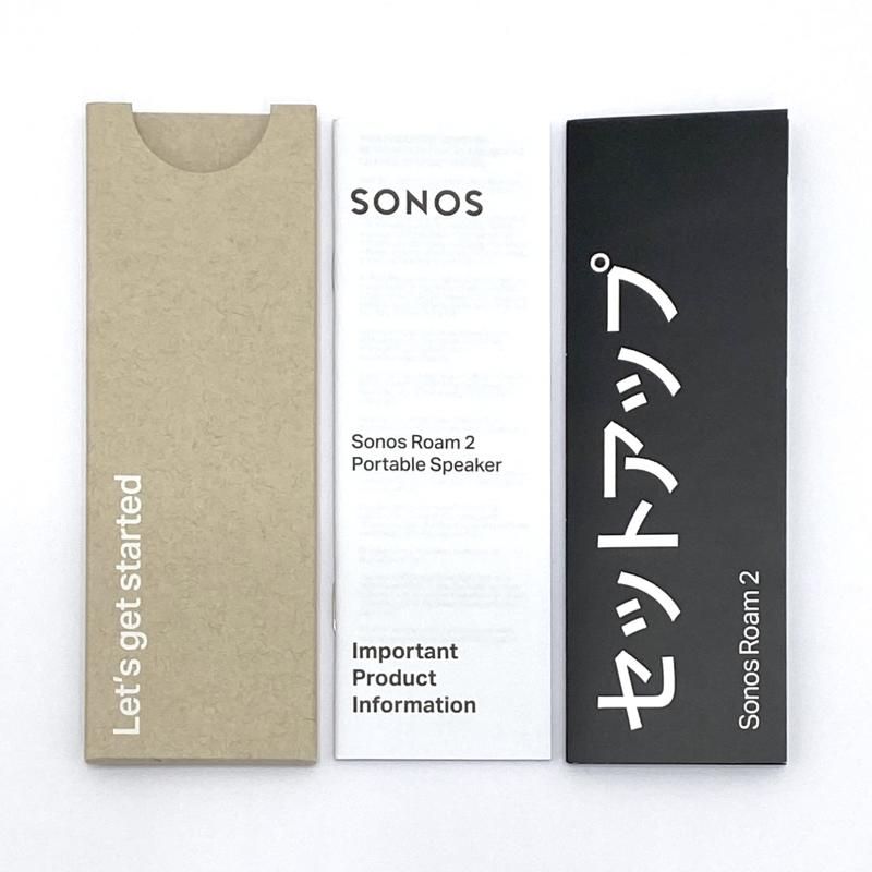  ポータブルスピーカー Sonos Roam 2 ホワイト 防水 Bluetooth対応 Wi Fi対応 95 スマートスピーカー スピーカー ウーファー