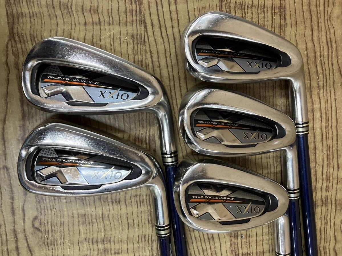 DUNLOP ダンロップ XXIO 10 ネイビー ゼクシオ10 アイアンセット 計5本