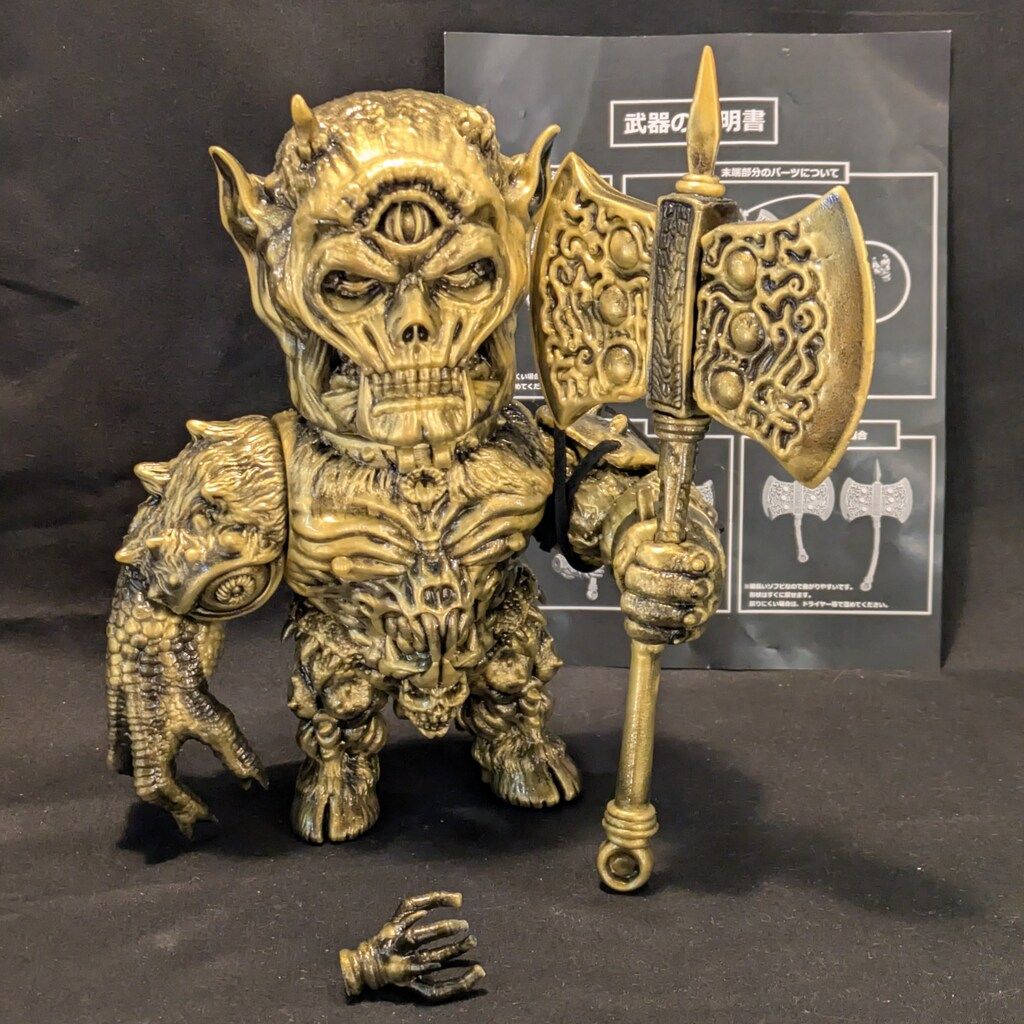 MOUCOYAMA SYNTHETIC DEMON MEAT 合成魔人アモン 黒金マーブル成型