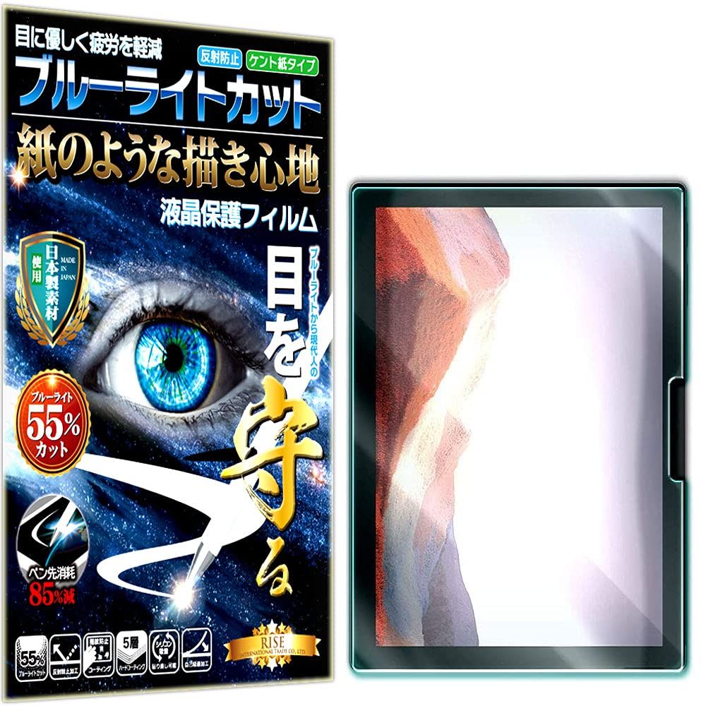 新品 RISE フィルム ペーパー 紙 テクスチャ ブルーライトカット
