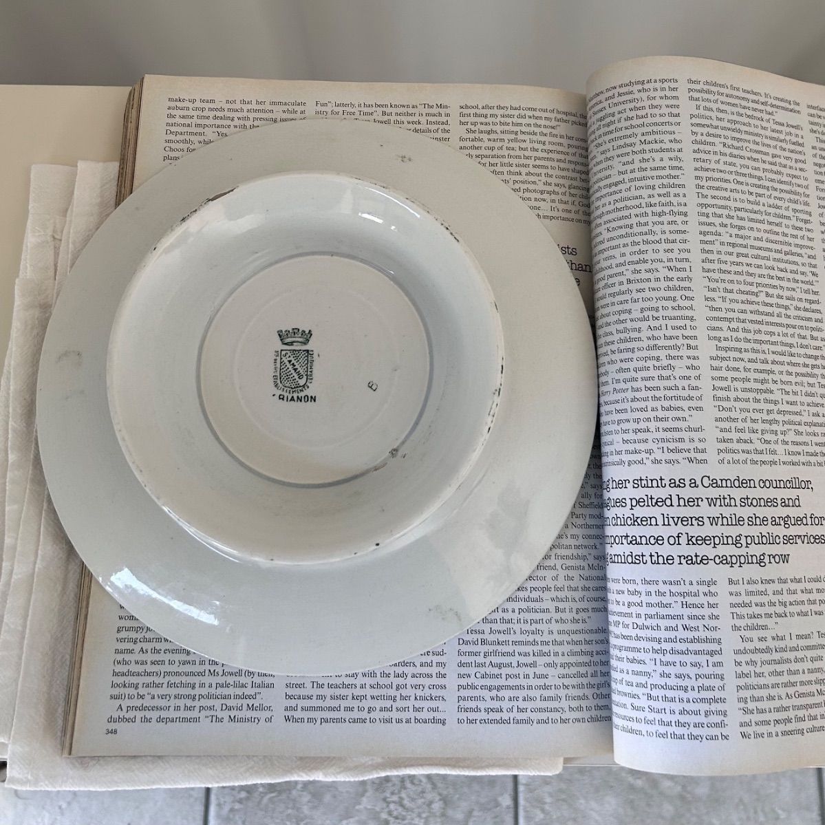  French antique Saint Amand フランスアンティーク サンタマン コンポティエ アンティーク雑貨 美術品 アンティーク コレクション