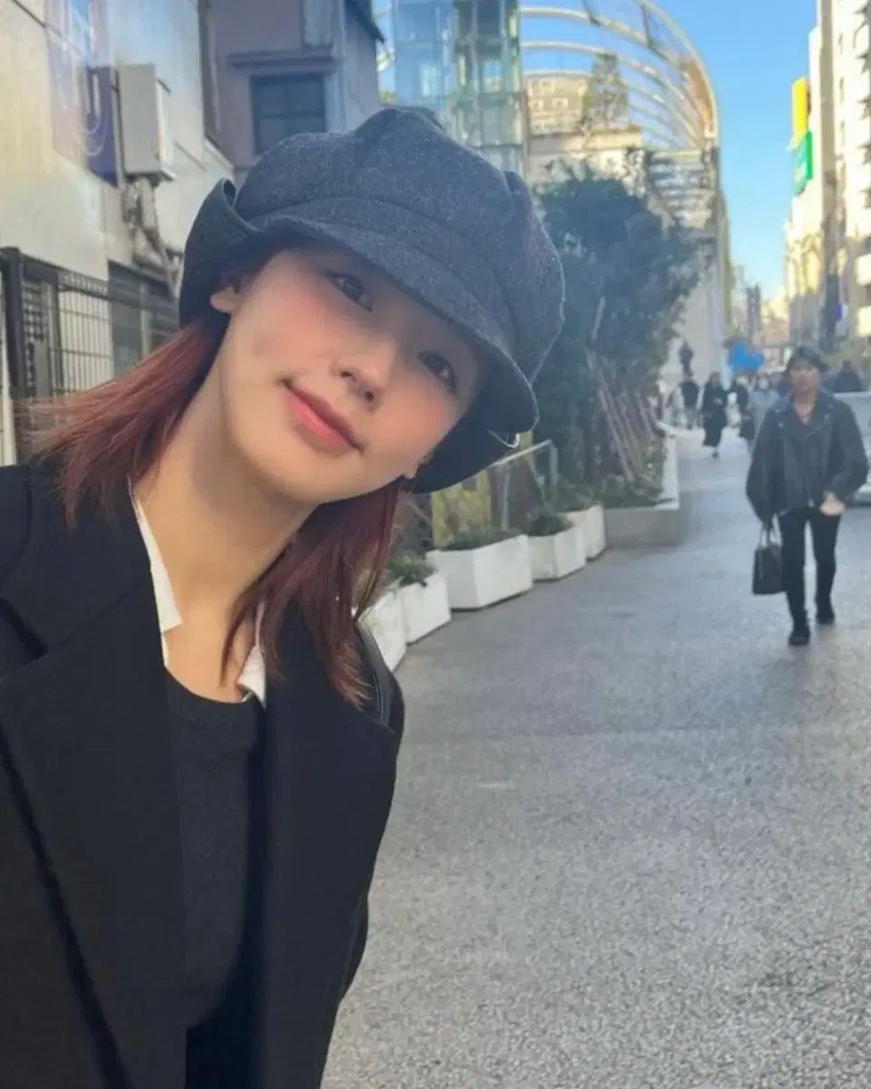 セリック イヤーマフ ニュースボーイキャップ チャコール ビーニー ベレー帽