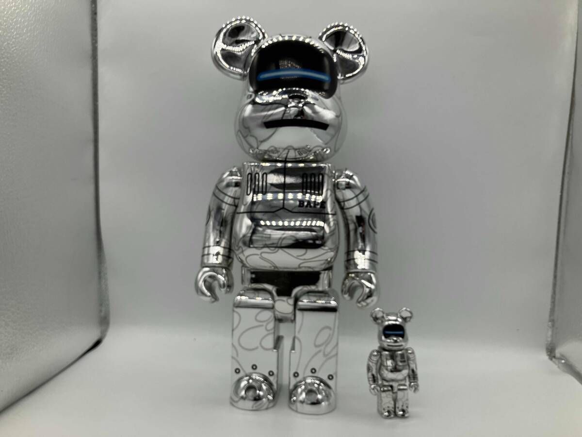 メディコム・トイ SORAYAMA×BABY MILO(R) SILVER Ver. 100%&400% BE