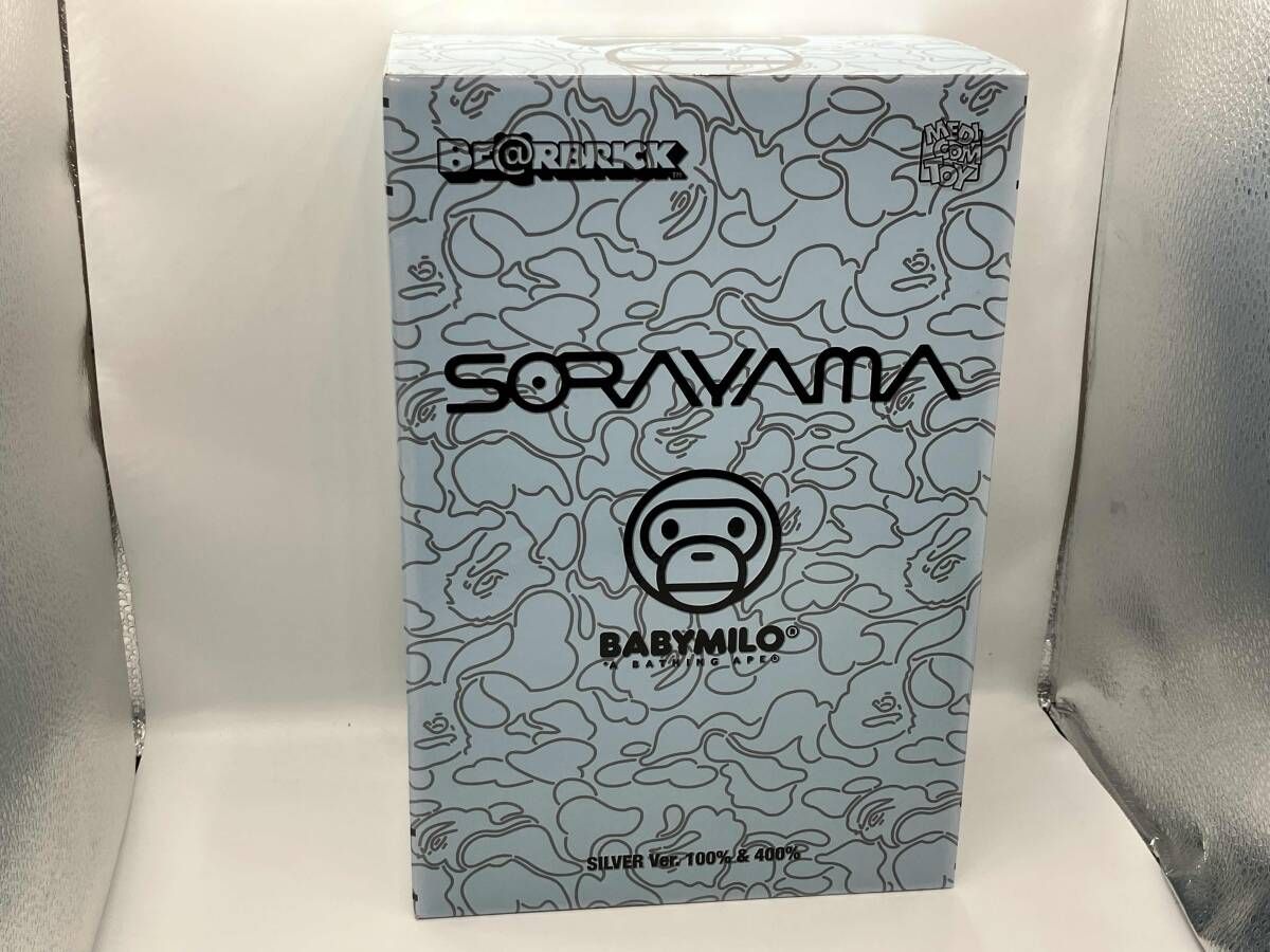 メディコム･トイ BABY MILO R SILVER Ver 400 BE RBRICK