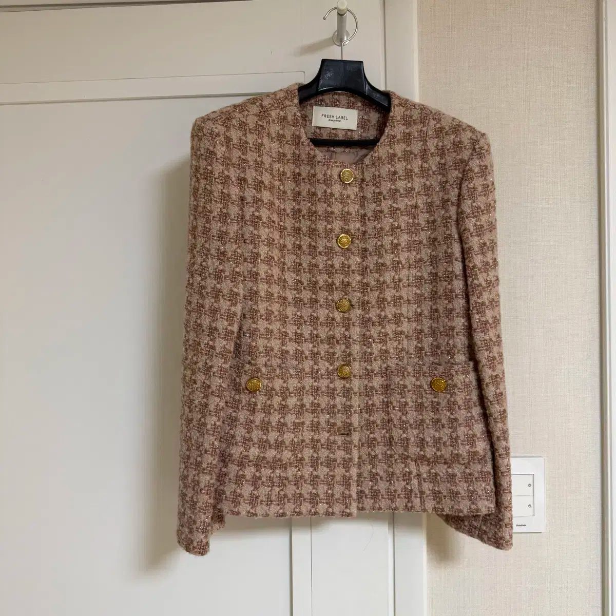 FRESH LABEL ツイードジャケット