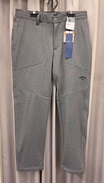 キャロウェイ バックグリッド裏起毛ジョガーパンツ C25226111 メンズ Callaway ゴルフウェア グレー 葛西店
