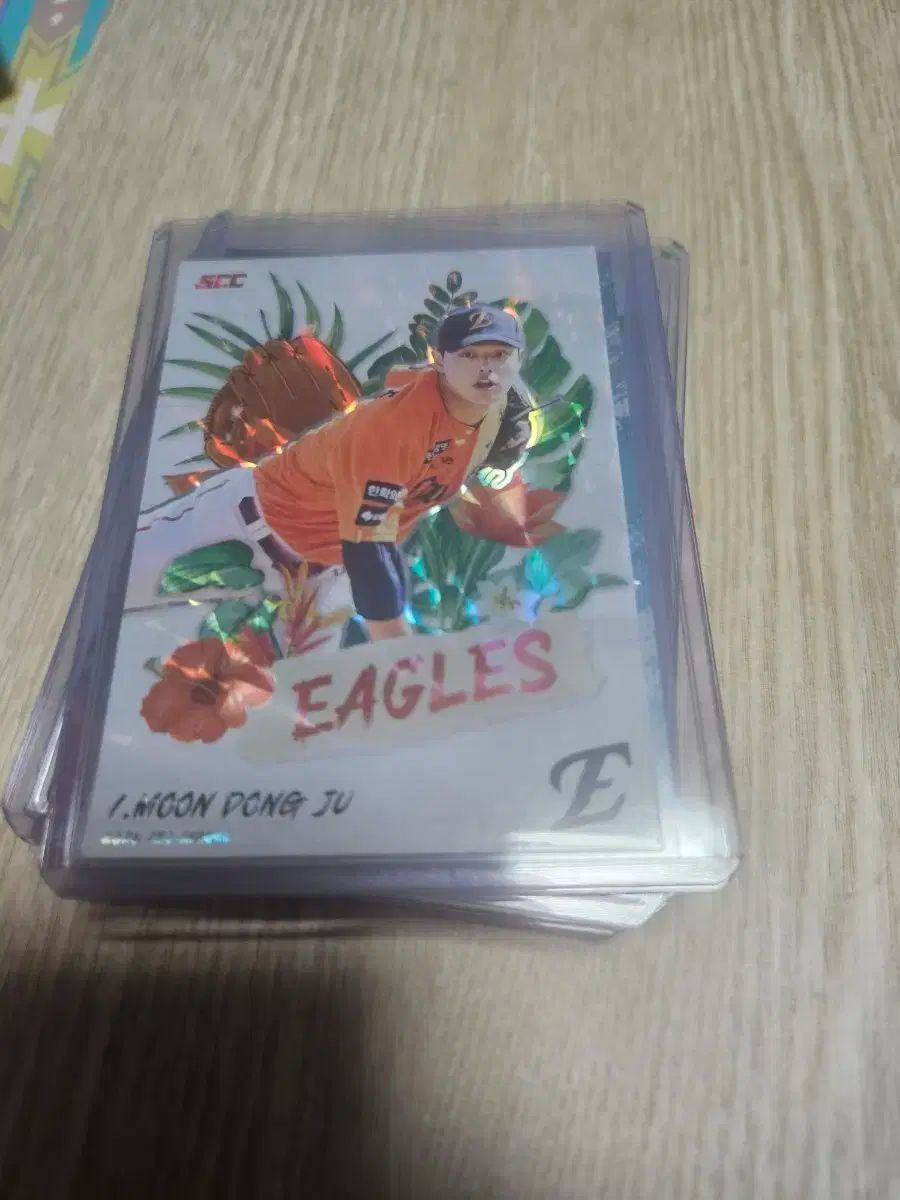 文 棟柱 ムン ドンジュ Hanwhae ハンファ イーグルス 野球 カード トロピカル バージョン kbo センセーション