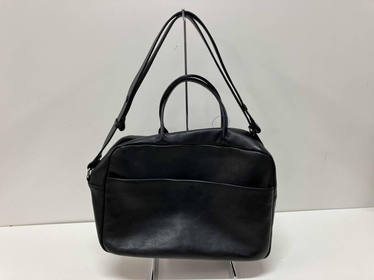 soutiencollar ステン ショルダーバッグ レザー ブラック2way