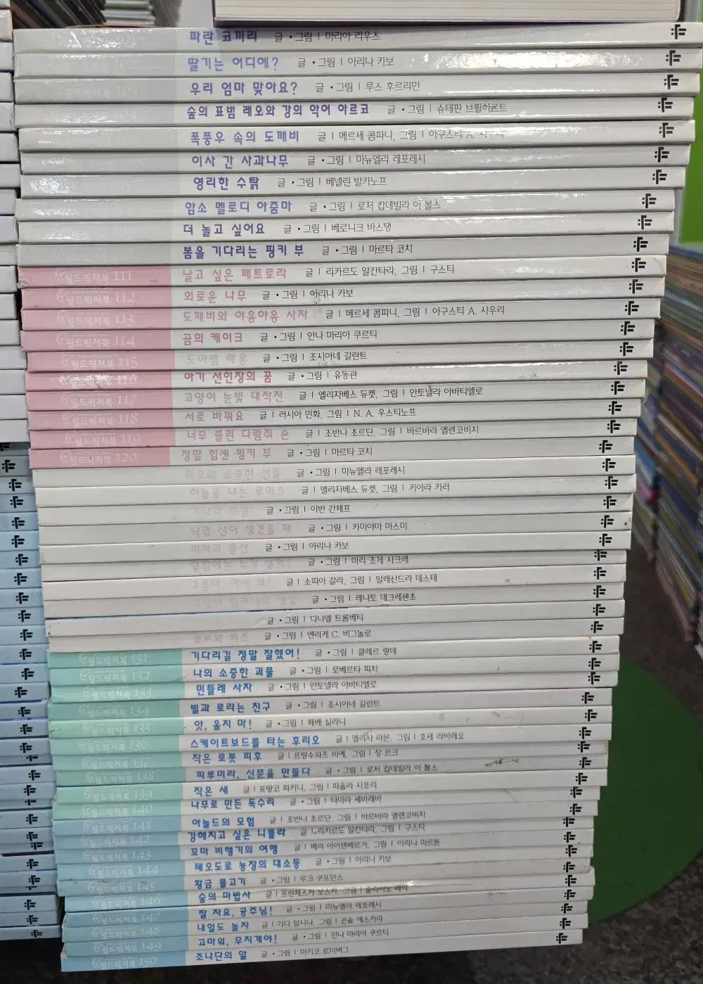 ワールドピクチャーBOOK 3次 教員 50巻 構成参照 セット 幼児用本