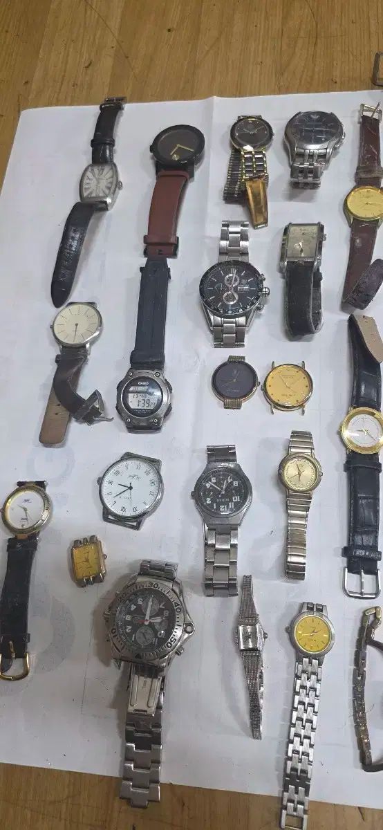 各種リスト時計 52個 まとめ 修理部品用