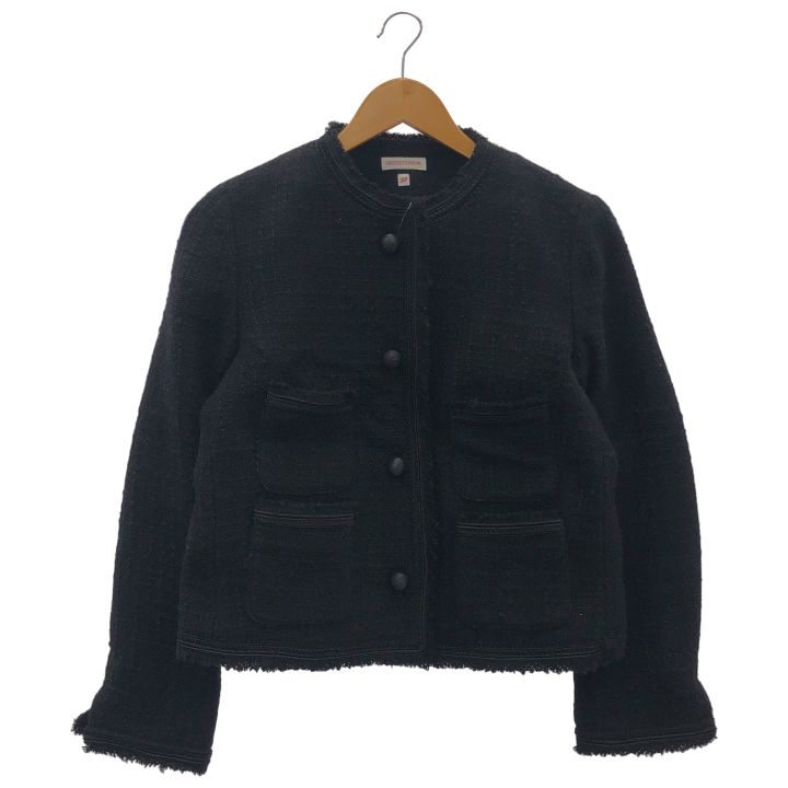 DRESSTERIOR ドレステリア 085-45123 ツイードジャケット レディース ブラック 38