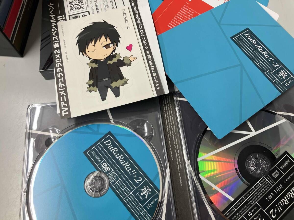 DVD 【※※※】[全6巻セット]デュラララ!!×2 承 1~6(完全生産限定版
