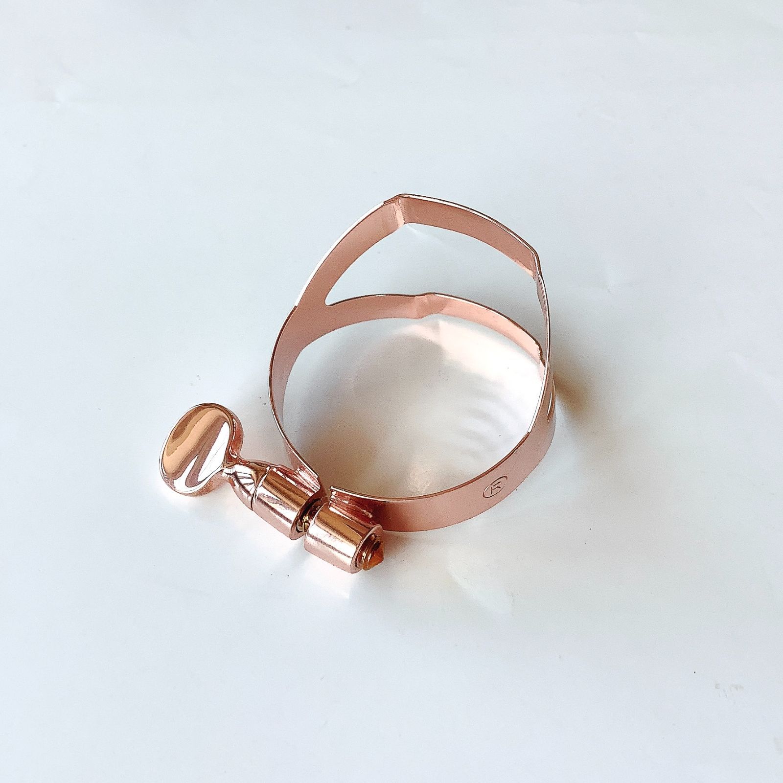 ピンクゴールドプレート