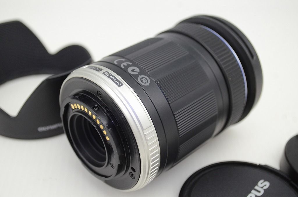 OLYMPUS M.ZUIKO DIGITAL ED 40-150mm F4-5.6 マイクロフォーサーズ ズームレンズ ブラック フード付 251028n
