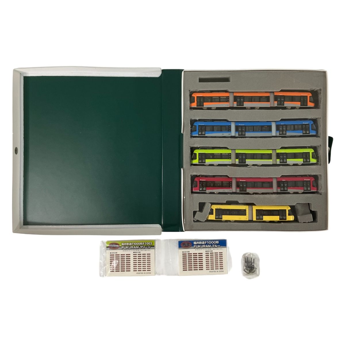 鉄道 福井鉄道 F 1000形 4編成 3編成N化済 えちぜん鉄道L形 ki bo N化済 Nゲージ 鉄道模型