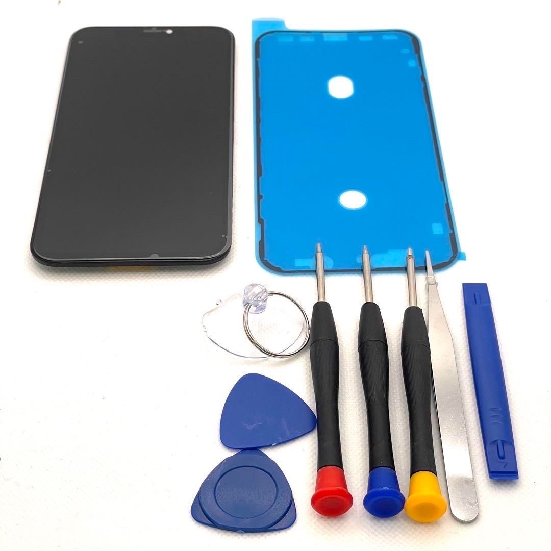 iPhone11 液晶フロントパネル 画面修理交換用 デジタイザー - メルカリ