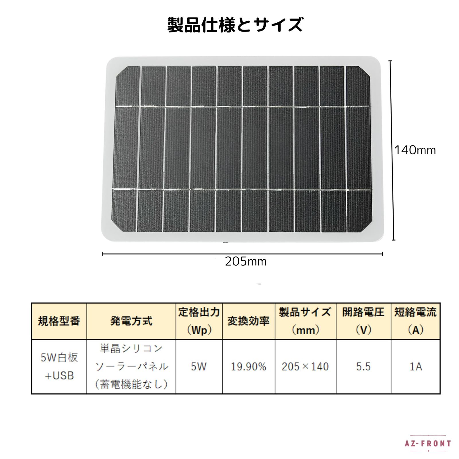 災害用 ソーラーパネル USB充電器 スマホ対応 ポータブル電源 停電対策