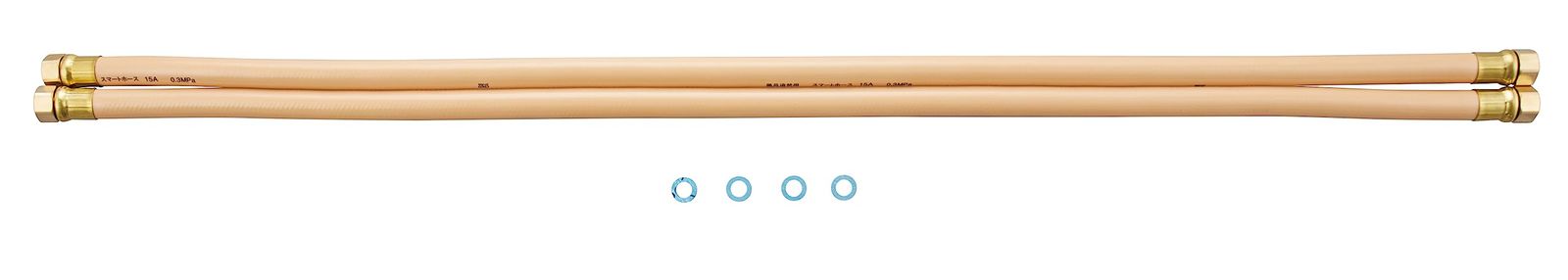 SANEI サンエイ ペアホース 循環金具用 追炊付給湯器と一口循環接続金具の配管用 G1 2 T42B-13X3000