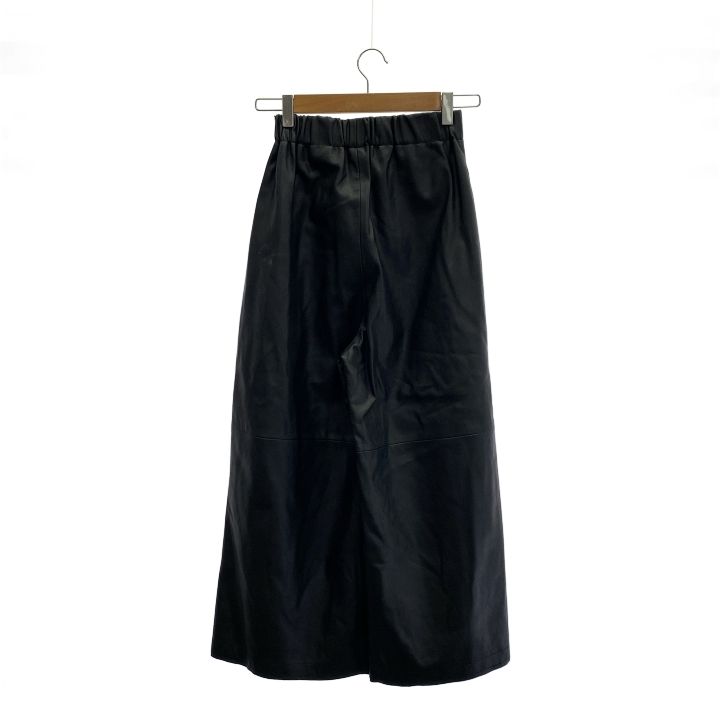 IIROT イロット 020-022-WP50 Aynthetic Leather Cropped Pant レディース ブラック 36