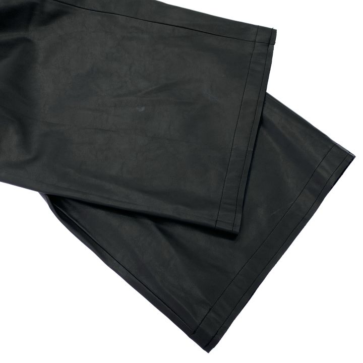  IIROT イロット 020-022-WP 50 Aynthetic Leather Cropped Pant レディース ブラック 36 カジュアルパンツ パンツ