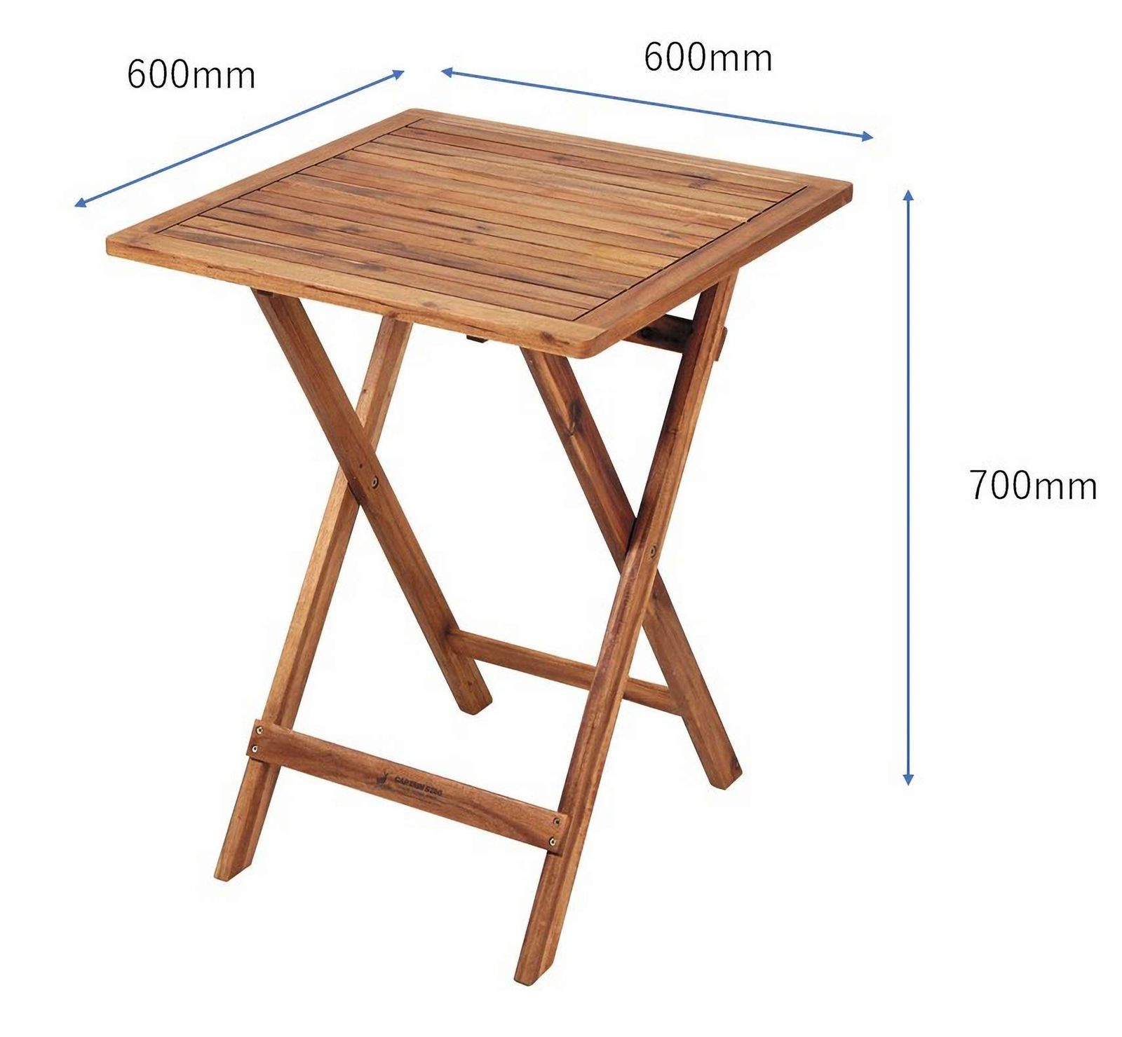 キャプテンスタッグ CS クラシックス スクエアテーブル 60 UP-1020