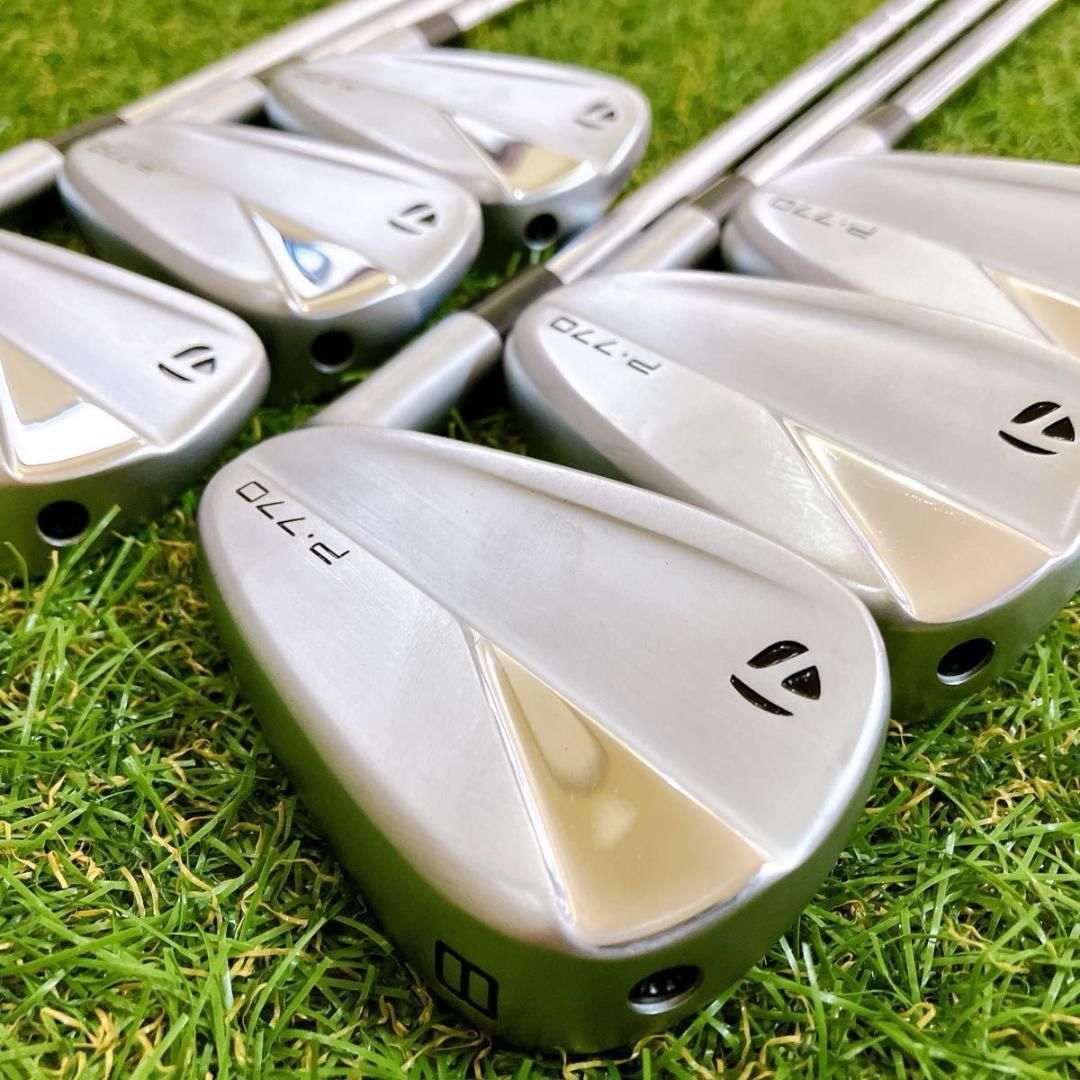 美品 テーラーメイド P770 メンズアイアン 6本 初心者 中空 モーダス S