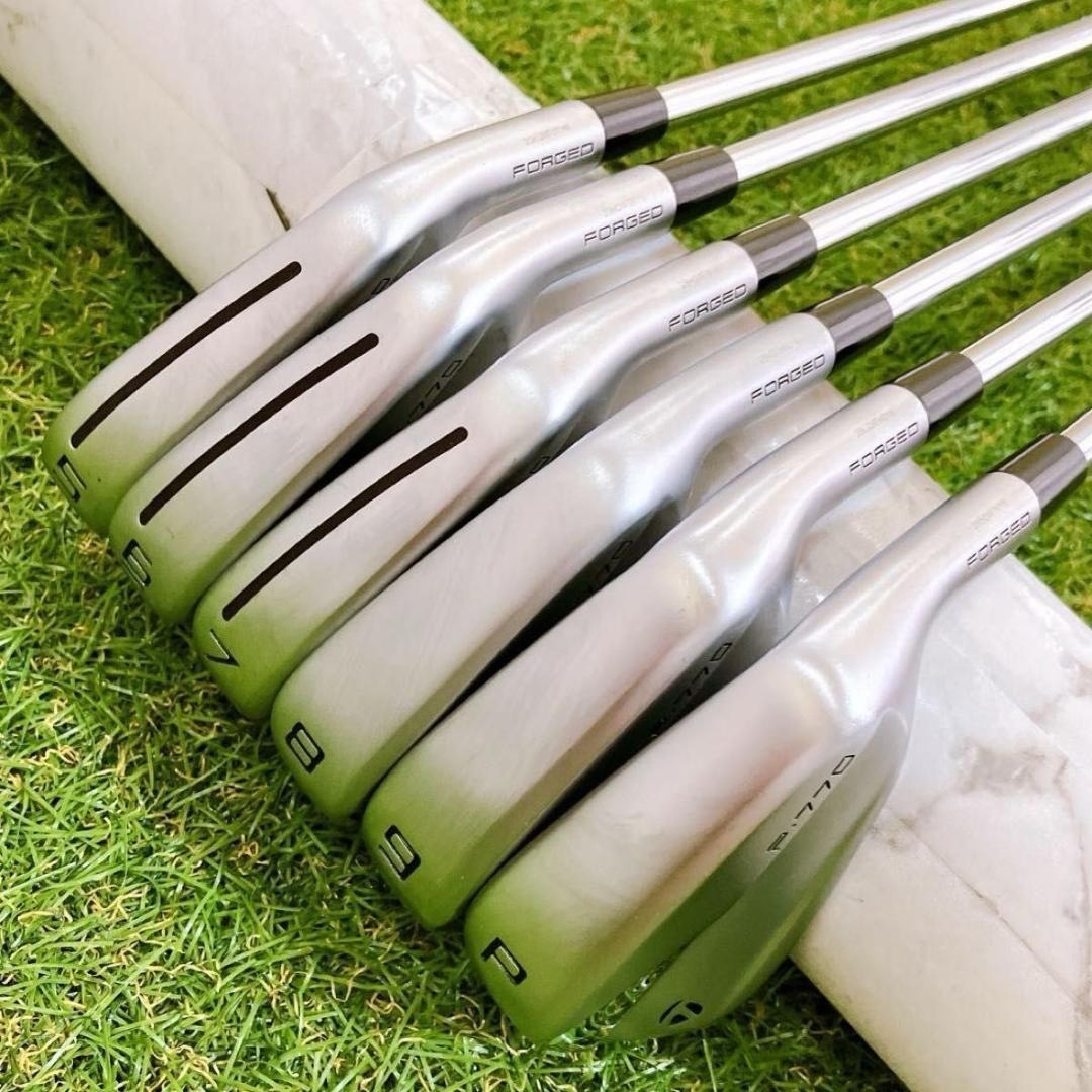 美品 テーラーメイド P770 メンズアイアン 6本 初心者 中空 モーダス S