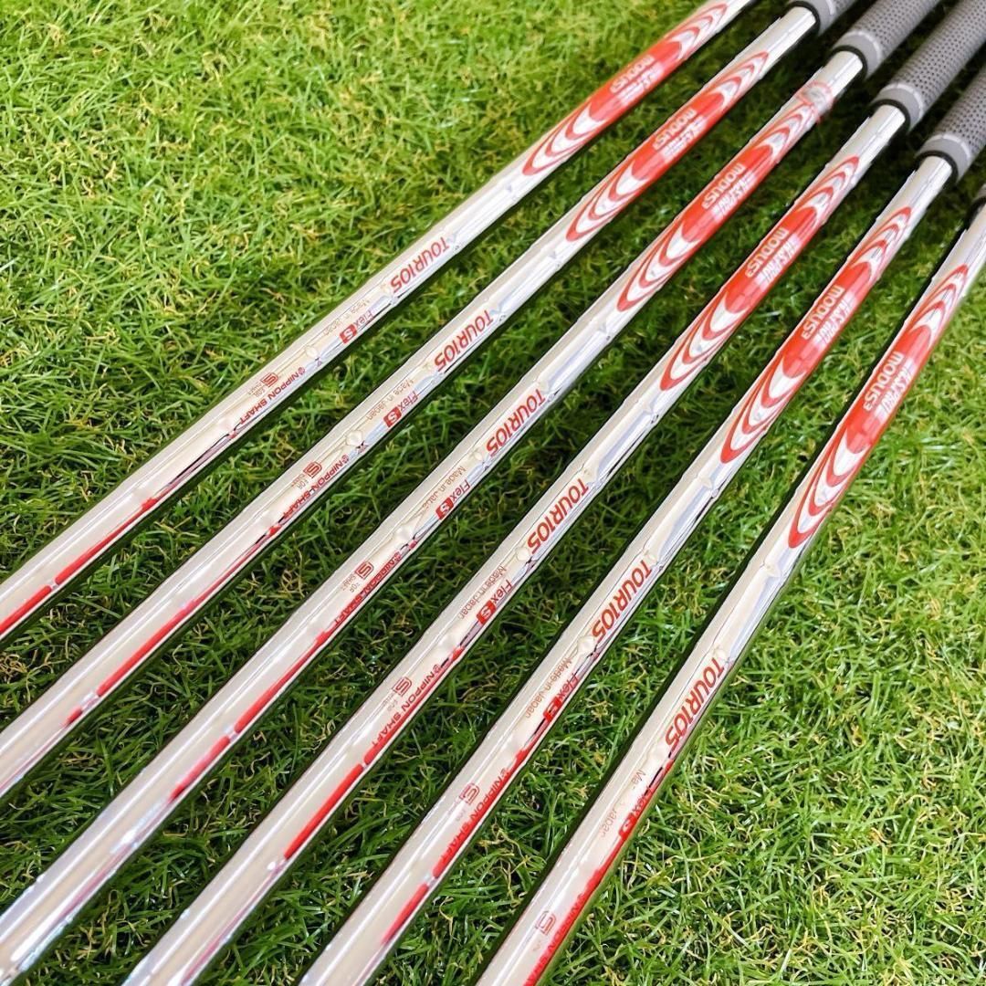 美品 テーラーメイド P770 メンズアイアン 6本 初心者 中空 モーダス S