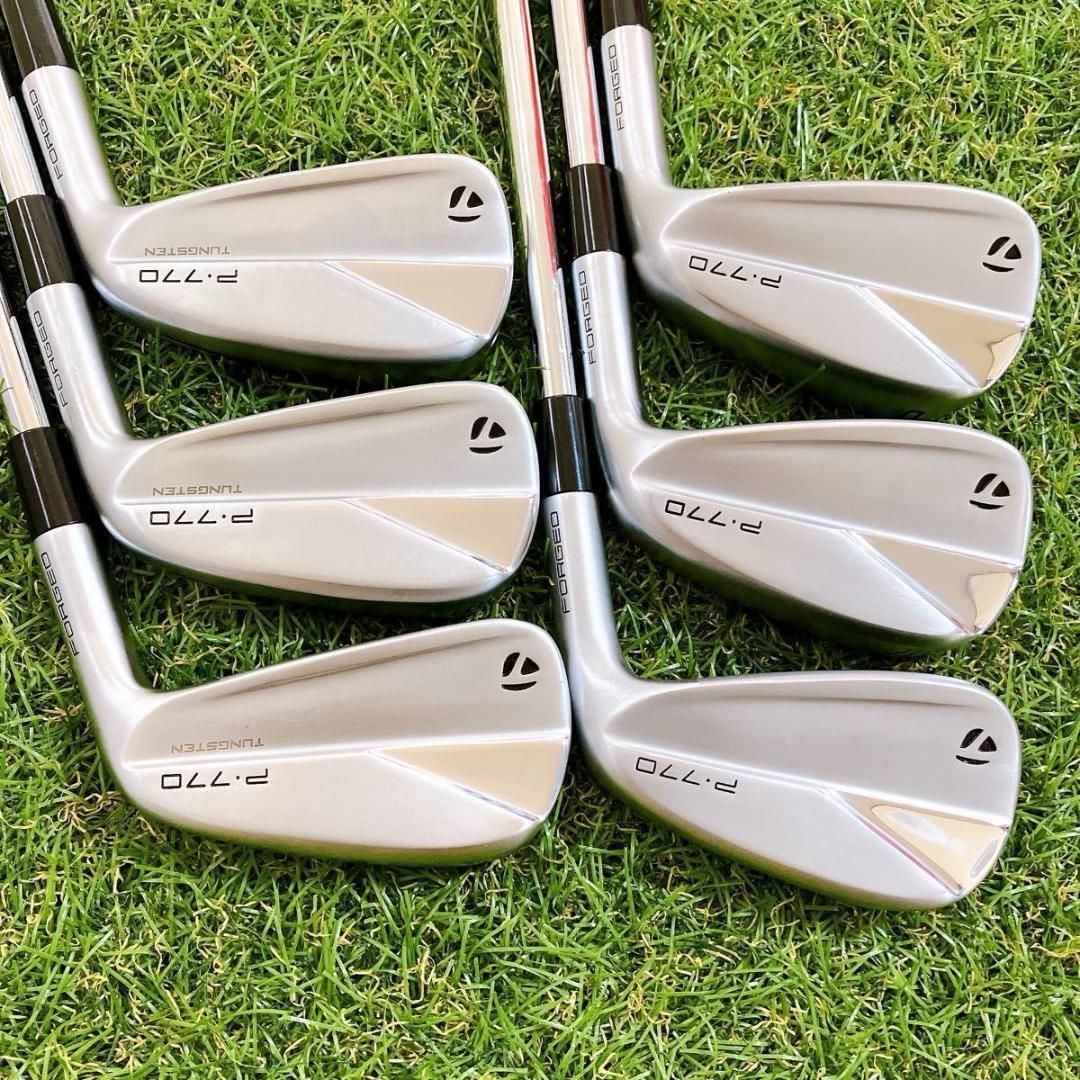 美品 テーラーメイド P770 メンズアイアン 6本 初心者 中空 モーダス S 美品 テーラーメイド P770 メンズアイアン 6本 初心者 中空 モーダス S