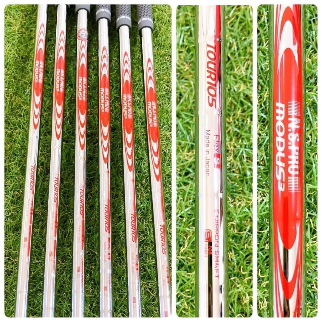 美品 テーラーメイド P770 メンズアイアン 6本 初心者 中空 モーダス S