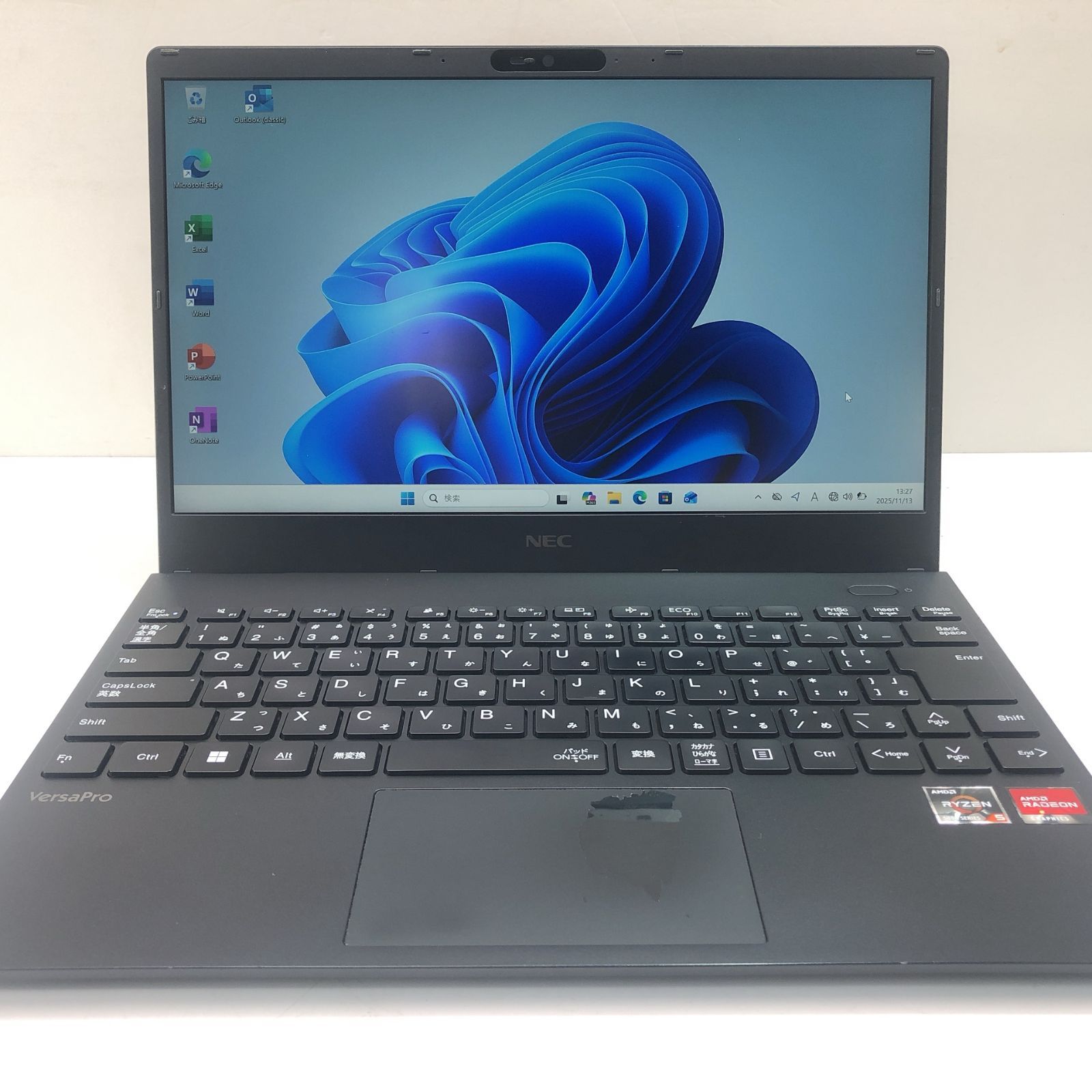 年式2022 13.3型 NEC VersaPro UltraLite VK540 Ryzen5 5500U 6コア/12
