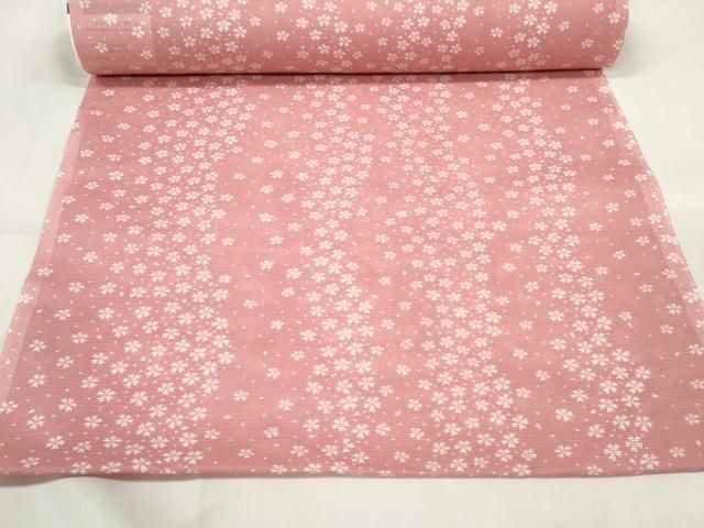  平和屋着物 夏物 小紋 反物 着尺 絽 小花文 洗える着物 zzz 小紋 着物反物