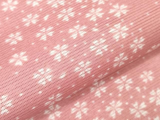 小花文 洗える着物