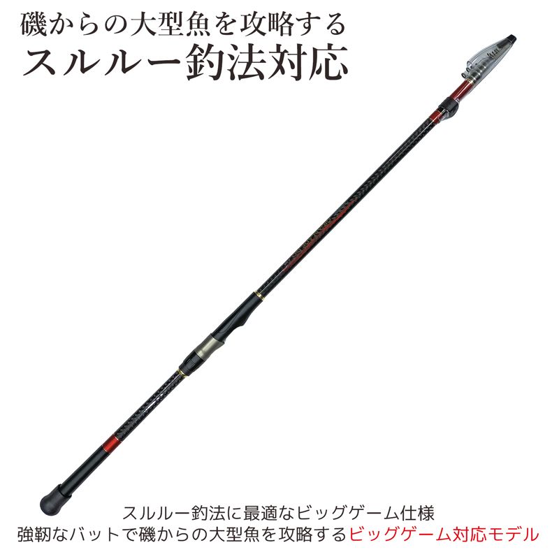 釣り竿 ギガブレイド磯 5-500 錘負荷8~18号 スルルー釣法対応 全長5m PRO MARINE
