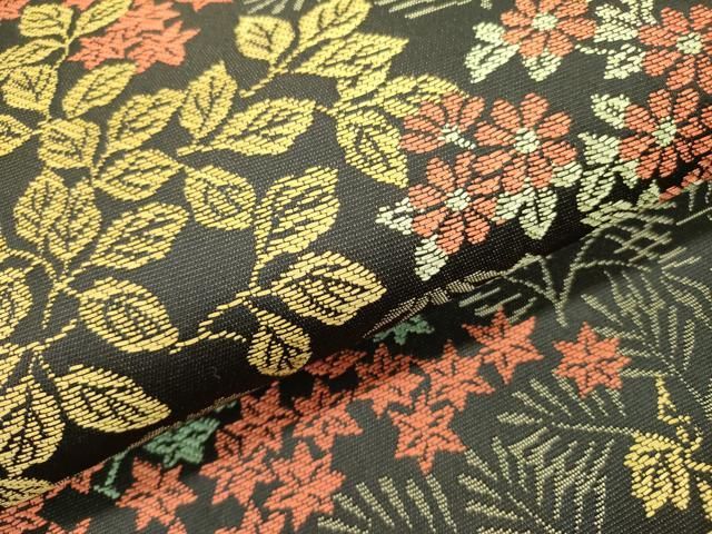 平和屋着物□極上 西陣 川島織物 九寸開き名古屋帯 鳳凰草花文