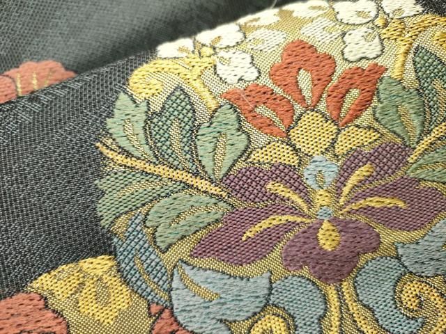  平和屋着物 六通柄袋帯 スリーシーズン 春夏秋 唐織 舞衣 金糸 正絹 op 袋帯 帯