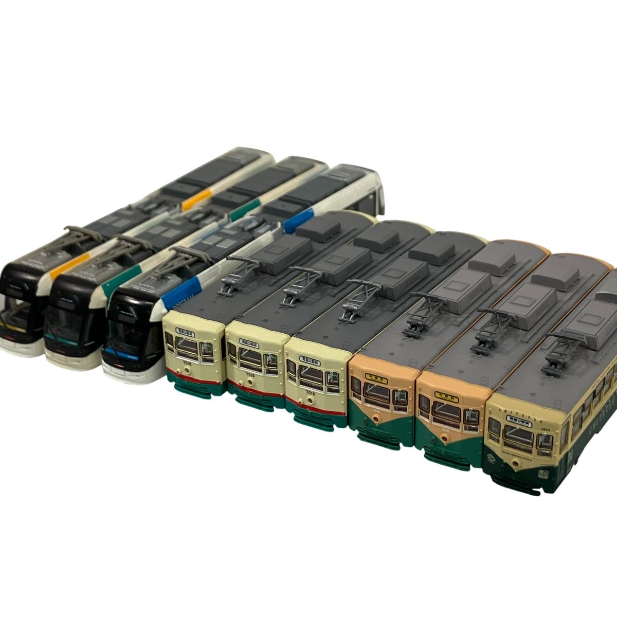 鉄道 富山地方鉄道 軌道線 デ7000形 6両 富山ライトレール ポートラム 3編成 Nゲージ 鉄道模型