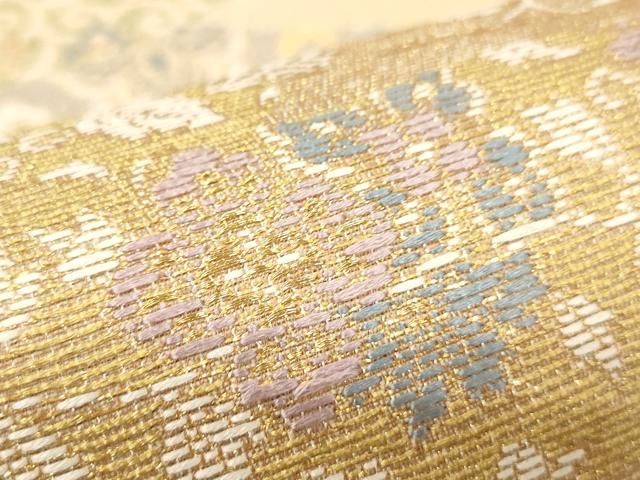 唐織 雲取吉祥花文