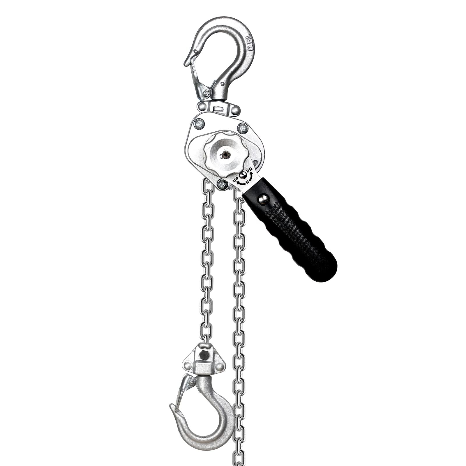 HELIX レバーホイスト 0.5t レバー式ブロック 500kg 1.5m チェーン 軽量化 小型化 高品質 チェーンブロック 0.5トン 荷締機 HDLH-05