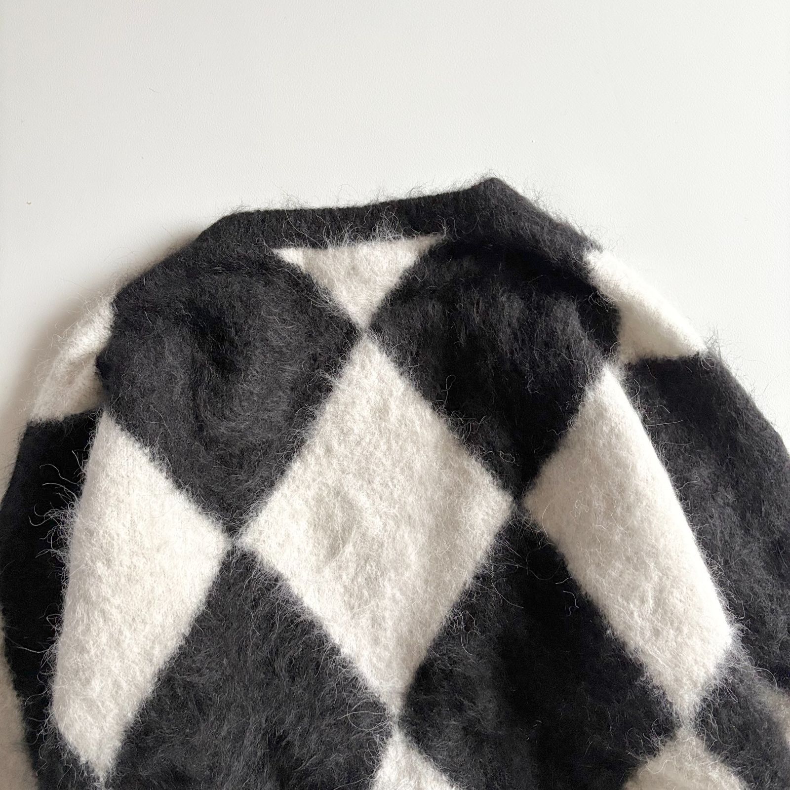 極美品 / THE SHINZONE ザ・シンゾーン / ARGYLE V-NECK PULLOVER