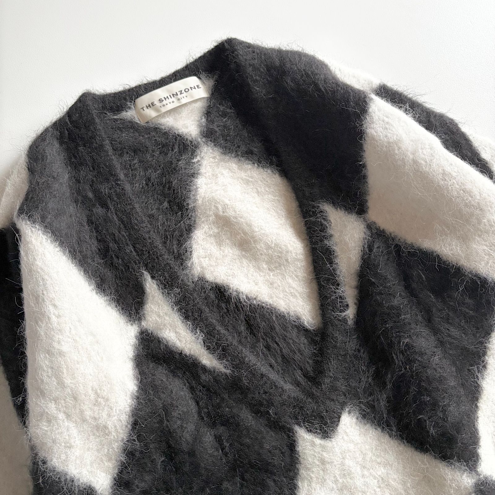 THE SHINZONE(シンゾーン) Vネックアルパカニットプルオーバー THE SHINZONE Vネックアルパカニットプルオーバー ブラウン 【公式通販】